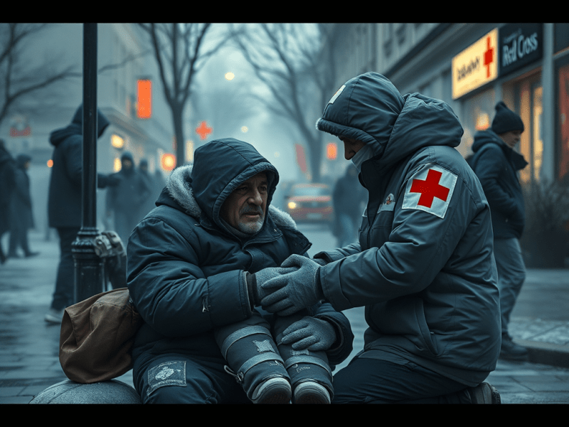 A hideg időben fokozottan figyeljünk hajléktalan embertársainkra!